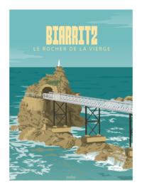Biarritz le Rocher de la Vierge - Pauline Launay